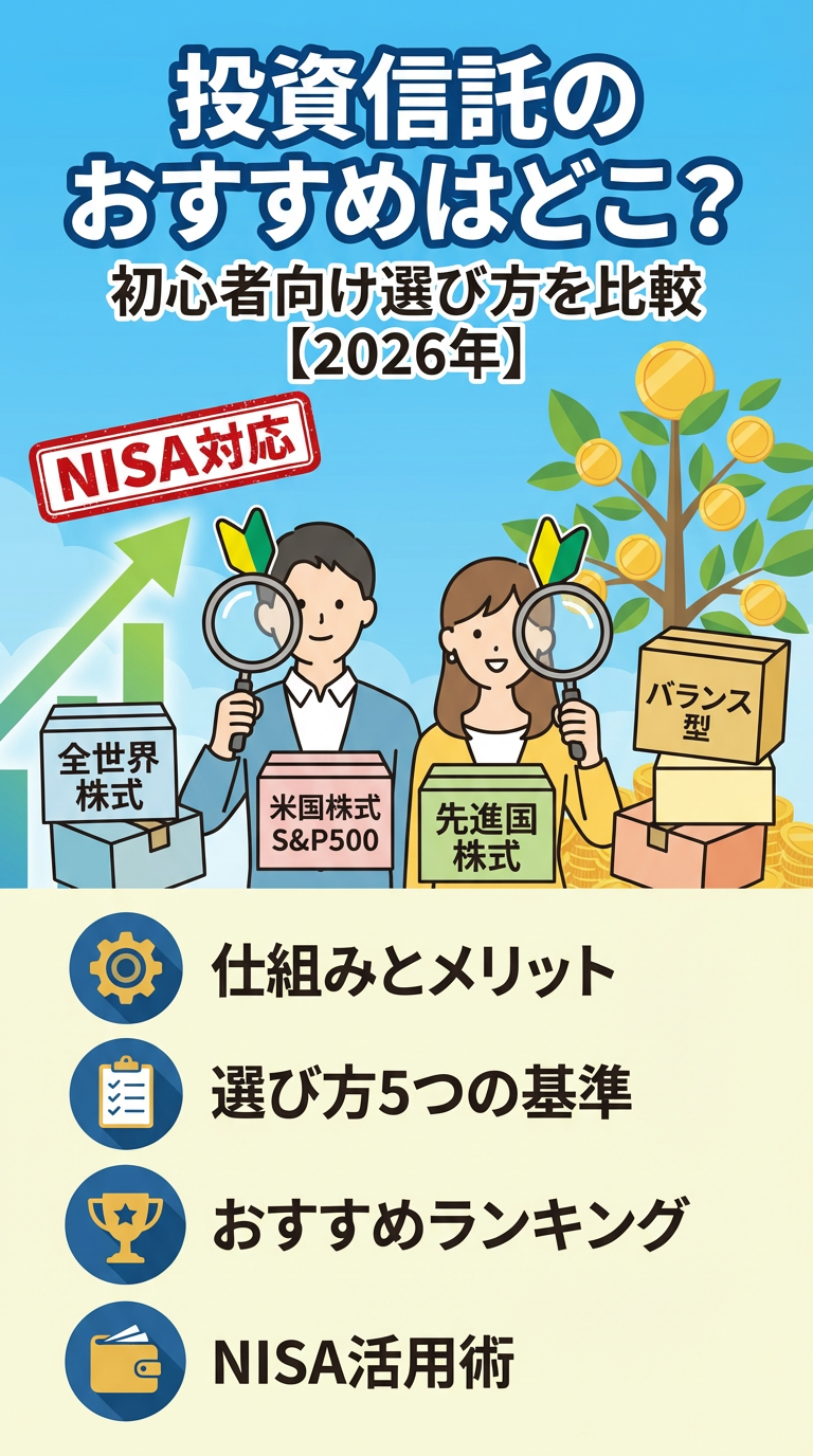 投資信託おすすめ比較 2026年